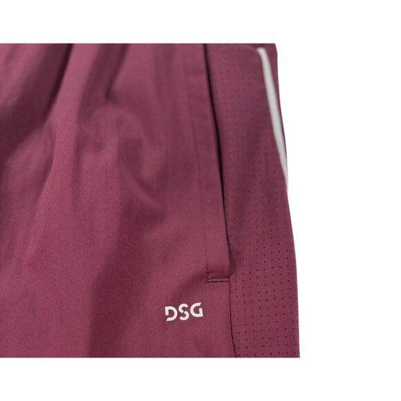 DSG  Athletic Men Shorts Size L Polyester Lightweight Breathable Design Side Poc - Picture 3 of 7